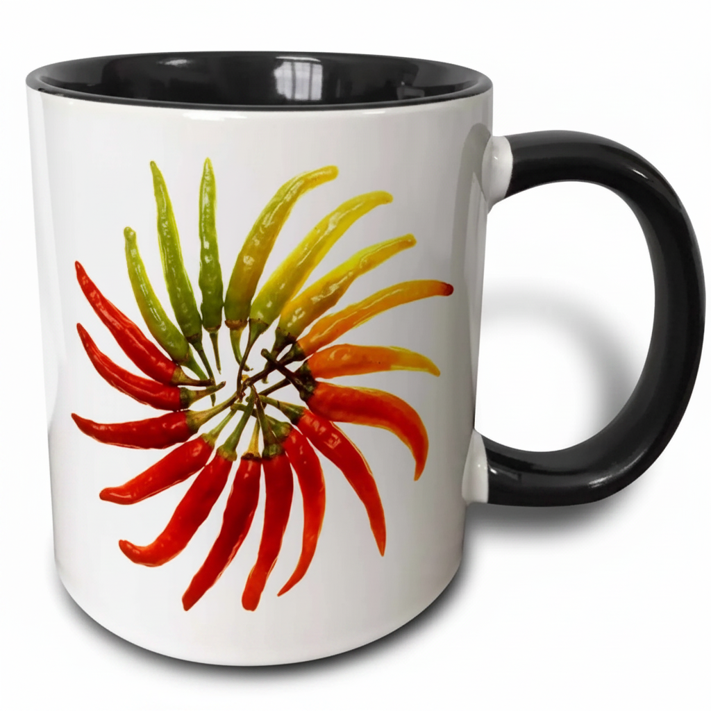 Red Hot Chili Pepper Ceramic Coffee Mug