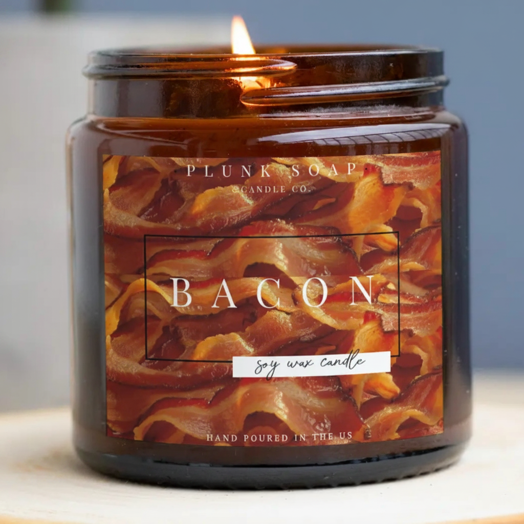 Bacon Scented Soy Candle