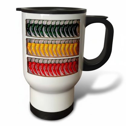 Chili Pepper 14oz Insulated Travel Mug