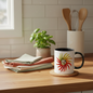 Chili Pepper Mug with kitchen background
