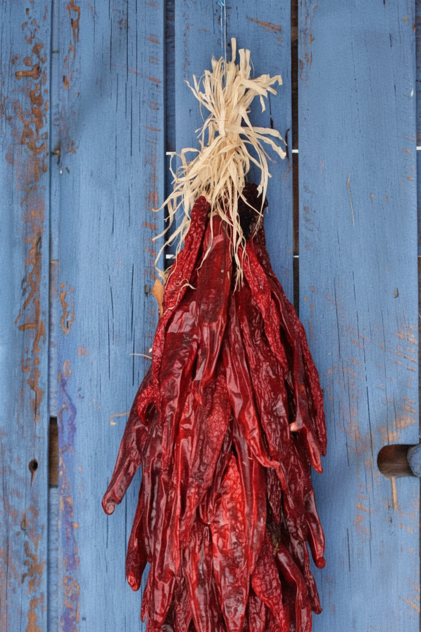 Chili Pepper Ristra Hand Towel