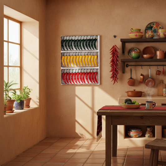 Chili Pepper Wall Art Promo