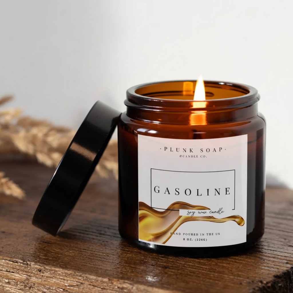 High-Octane Gasoline Scented Soy Candle