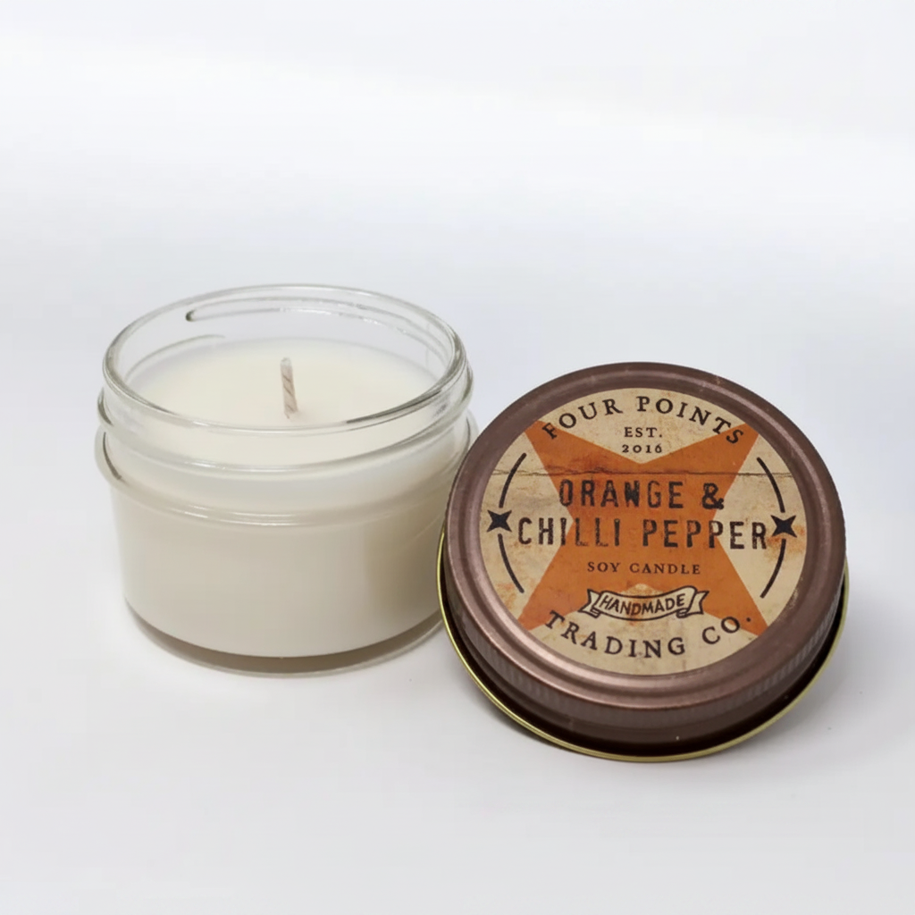 Orange & Chilli Pepper Soy Candle 